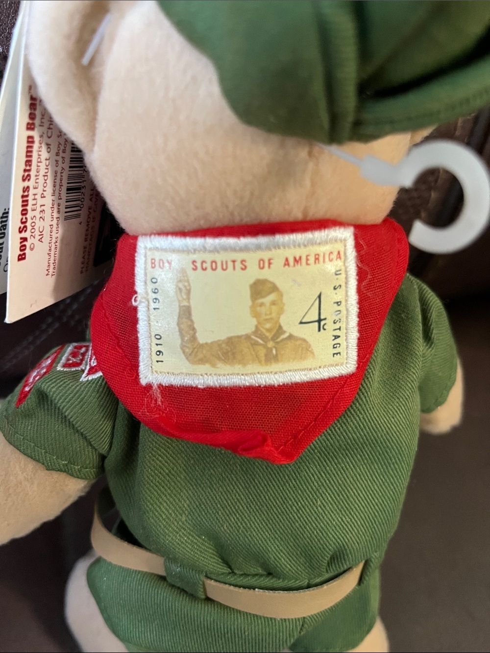 Boy Scouts of America Green Scout Bear Plush Toy - Picture 5 of 10